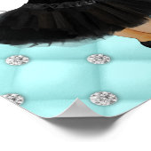 Handtekeningposter voor gastboek voor feestelijke  poster (Hoek)