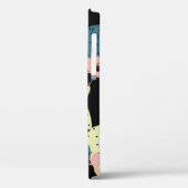 Handtekeningscactus Plant en bloemen naadloze poot Case-Mate iPhone Case (Achterkant / Links)