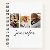 handtekeningstripcollage notitieboek (Voorkant)