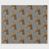 Handtekenkastanje Cadeaupapier (Vlak)