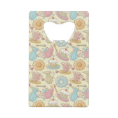 Handtekenkleppen Silhouettes Creditkaart Flessenopener (Voorkant)