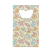 Handtekenkleppen Silhouettes Creditkaart Flessenopener (Achterkant)