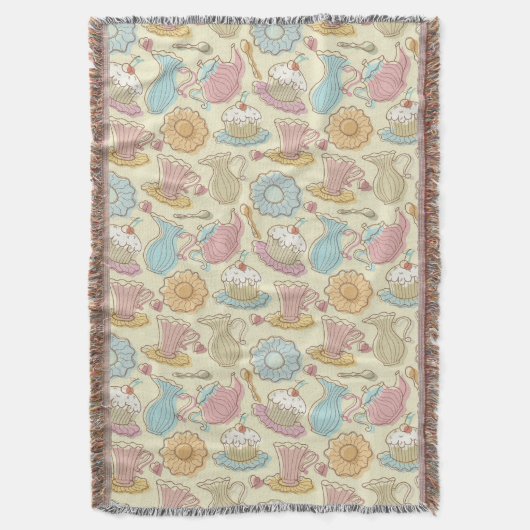 Handtekenkleppen Silhouettes Deken (Voorkant Verticaal)