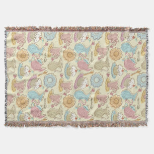 Handtekenkleppen Silhouettes Deken