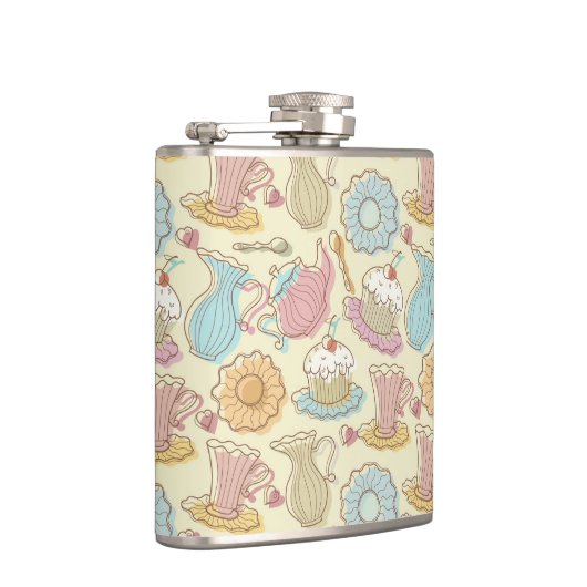 Handtekenkleppen Silhouettes Heupfles (Rechts)