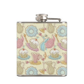 Handtekenkleppen Silhouettes Heupfles (Achterkant)