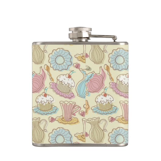 Handtekenkleppen Silhouettes Heupfles (Achterkant)