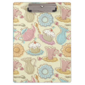 Handtekenkleppen Silhouettes Klembord (Voorkant)