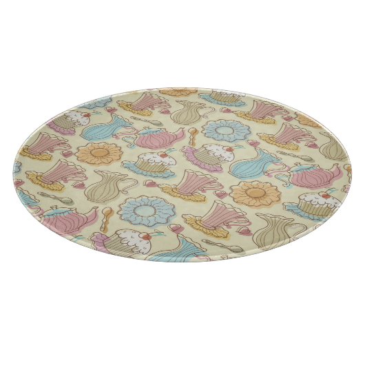 Handtekenkleppen Silhouettes Snijplank (Hoek)