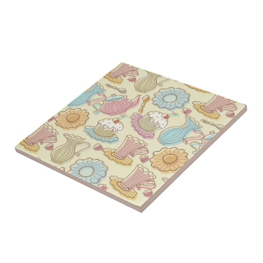 Handtekenkleppen Silhouettes Tegeltje (Zijkant)