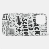 handtekenleer - schoolelement Case-Mate iPhone case (Achterkant (horizontaal))