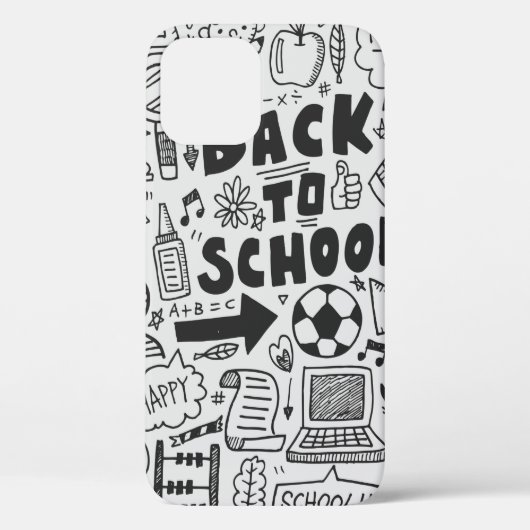 handtekenleer - schoolelement Case-Mate iPhone case (Achterkant)