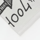 handtekenleer - schoolelement fleece deken (Hoek)