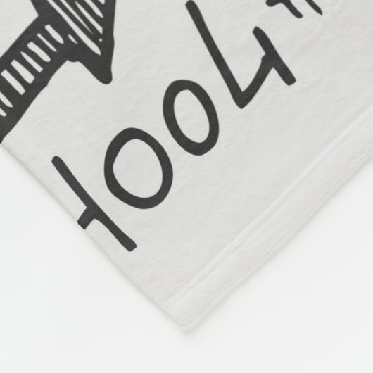 handtekenleer - schoolelement fleece deken (Hoek)