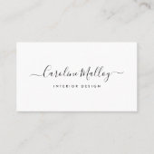 Handtekenscript Visitekaartje (Voorkant)