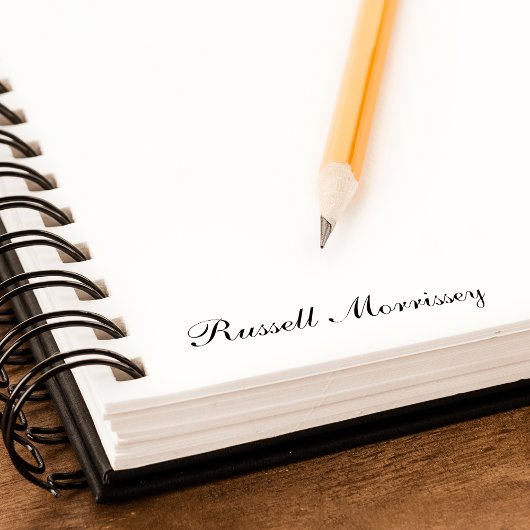 Handtekenscript Zelfinktende Stempel