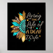 Handtekentaal Het leven van een trots doof Poster (Voorkant)