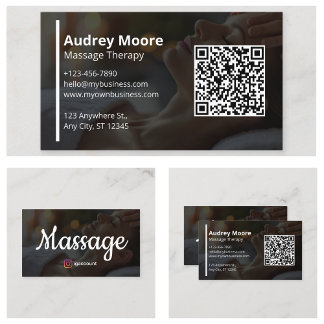 Handtherapeut Massage Therapie Visitekaartje