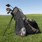 Handtuch Golf  französische Bulldogge Golfhanddoek (Groen)