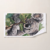 Handtuch mit Koala auf Baum Handdoek (Handdoek)