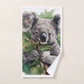Handtuch mit Koala auf Baum Handdoek (Handdoek)