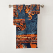 Handtuch Set Azteken Stil Mexico Mittel- Südamerik Bad Handdoek (Insitu)