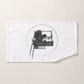 Handtuch Set mit Gabelstapler Grafik Bad Handdoek (Handdoek)