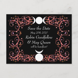 Handvasten Save the Date Briefkaart Godin & God