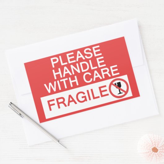 Handvat met Care Sticker (Envelop)