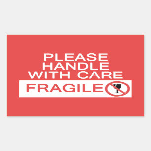 Handvat met Care Sticker