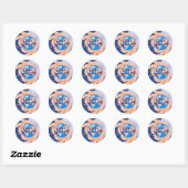 Handvat met Care stickers (Vel)