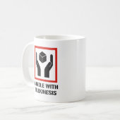 Handvat met Telekinesis Koffiemok (Voorkant links)