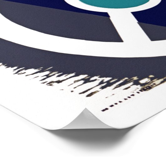 Handvat met zorg poster (Hoek)