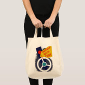 Handvat met zorg tote bag (Voorkant (product))