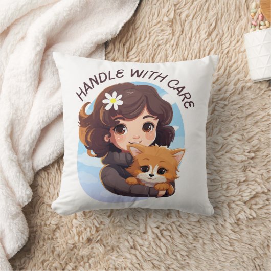 Handvat met zorgkussen kussen (Deken)