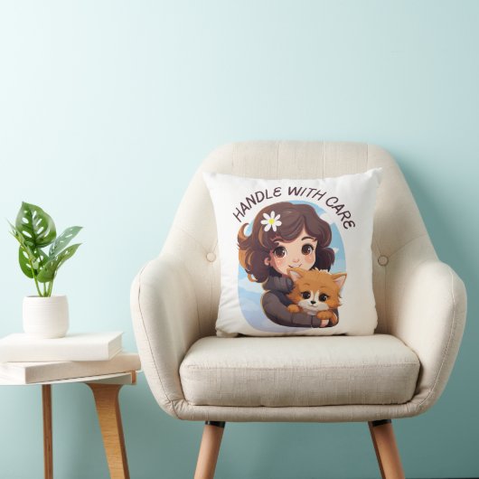 Handvat met zorgkussen kussen (Stoel)