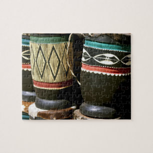 Handvaten, met krultrom, Livingston, Zambia Legpuzzel