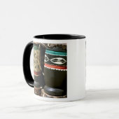 Handvaten, met krultrom, Livingston, Zambia Mok (Voorkant links)