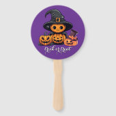 Handventilator : HALLOWEEN Treat #01 Handwaaier (Achterkant)