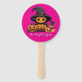 Handventilator : HALLOWEEN Treat #01 Handwaaier (Voorkant)