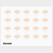 Handventilator Ronde Sticker (Vel)