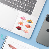 Handventilatoren Stickers (Laptop met iPhone)