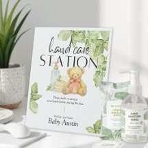 Handverzorgingsstation bord