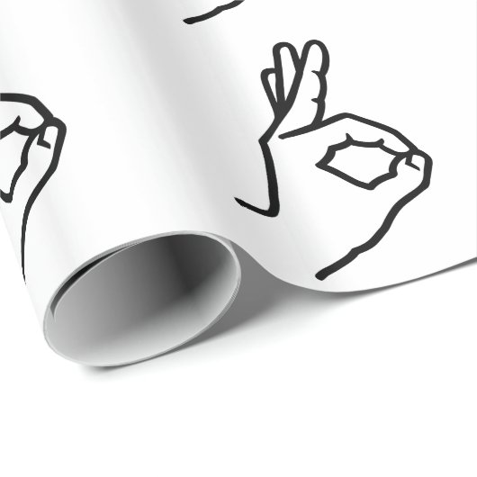 Handvinger Cadeaupapier (Rol Hoek)