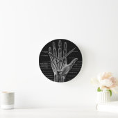 Handvingers  anatomie ronde klok (Huis)
