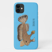 Handvis cartoon illustratie Case-Mate iPhone case (Achterkant)