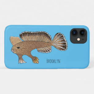 Handvis cartoon illustratie Case-Mate iPhone case