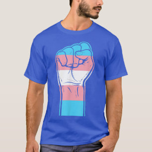 Handvlagondersteuning beschermt Trans-Kinder Trans T-shirt