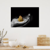 handvlinder poster (Keuken)