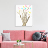Handvol Boom van Vormen Canvas Afdruk (Insitu (Woonkamer))